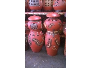 Đèn trang trí Gốm Phù Lãng DEN01
