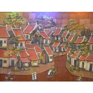 Tranh phố cổ - PC15