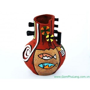 Bình hoa gốm phù lãng BH25