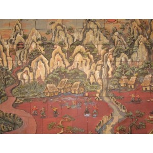 Tranh sơn thuỷ - ST14